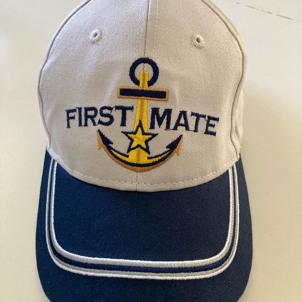 First Mate Anchor Cap - Unisex- NwoT
